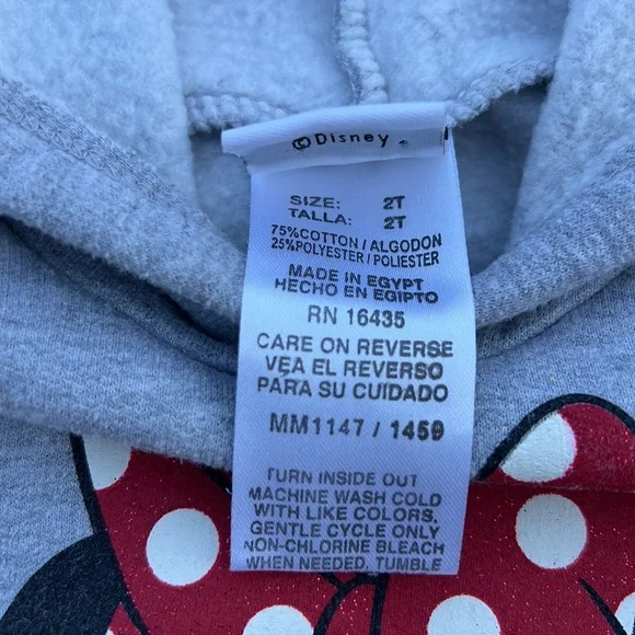 Disney Minnie Mouse Hoodie - Picture 5 of 9